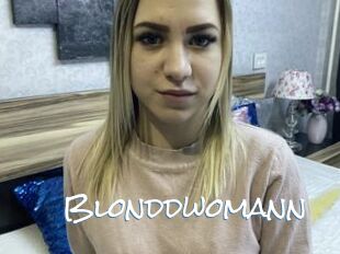 Blonddwomann