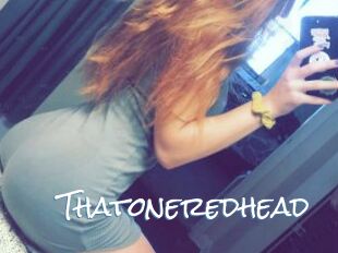 Thatoneredhead